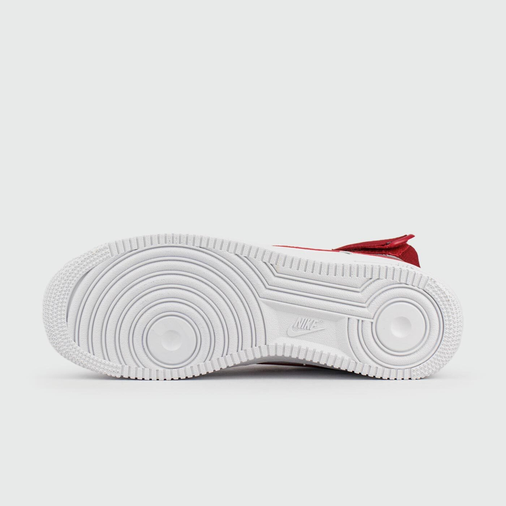 Кроссовки Nike Air Force 1 Mid White Red