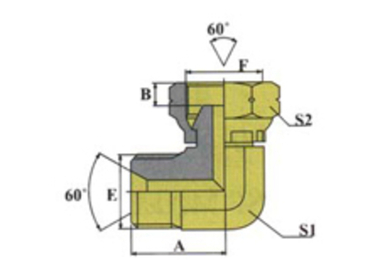 Соединение PF90 BSP 1/4