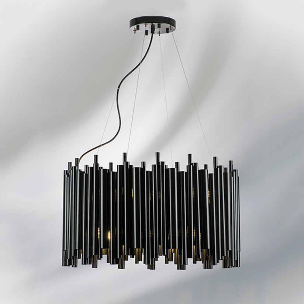 816107 Люстра SAVONA 10х40W G9 ЧЕРНЫЙ