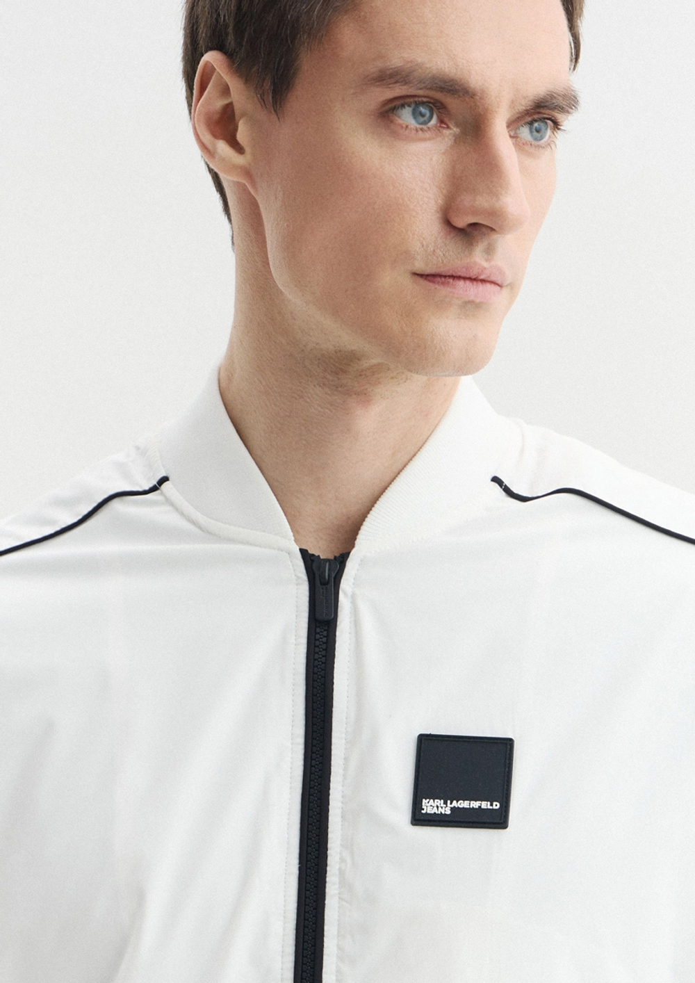 Бомбер KARL LAGERFELD JEANS Light Track Bomber