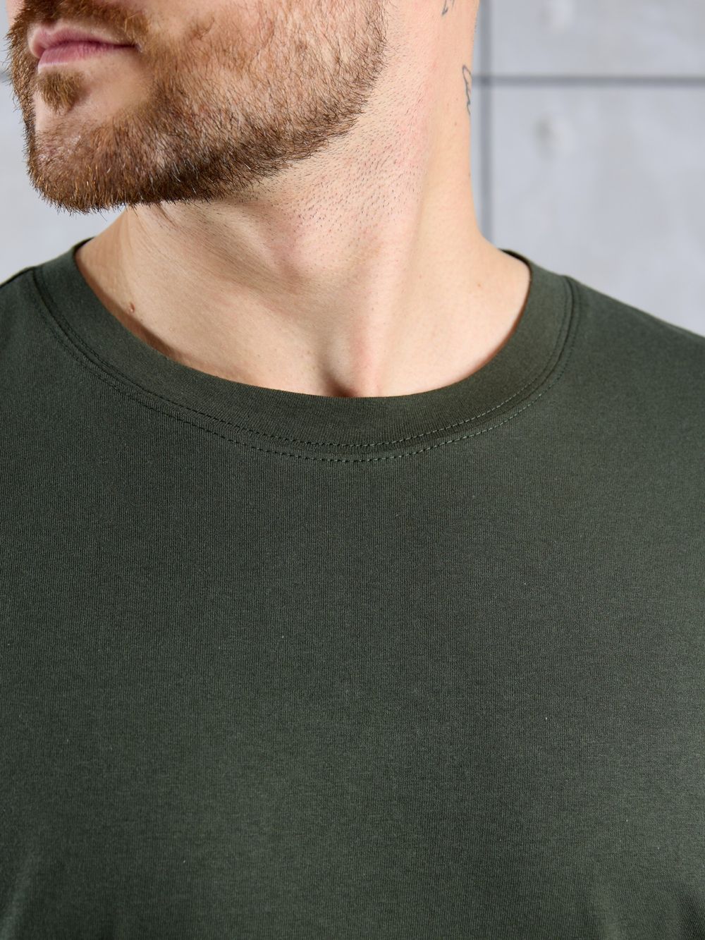 Фуфайка (футболка) мужская Джек-1 Виотекс ТЕМНО-ЗЕЛЕНЫЙ