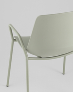 Стул Kaira пластик серо-зеленый