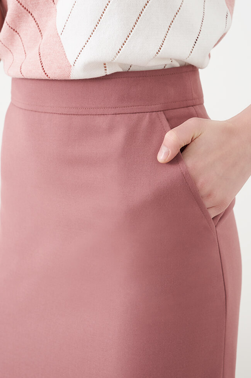 4810 Юбка женская (сливовый)