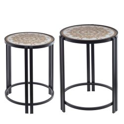 GAEM Набор из 2-х столов декоративных, L35/41 W35/41 H48/53 см