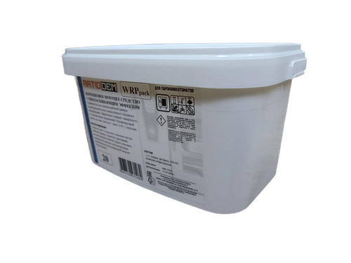 RatioDem WRP pack порошковое моющее средство с ополаскивающим эффектом "2 в 1" (упаковка 20шт).