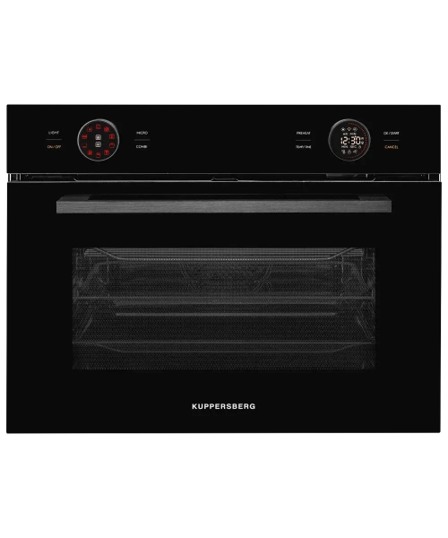 Духовой шкаф электрический с функцией СВЧ Kuppersberg KMW 612 Black