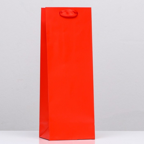 Пакет под бутылку «Красный», 13 x 36 x 10 см