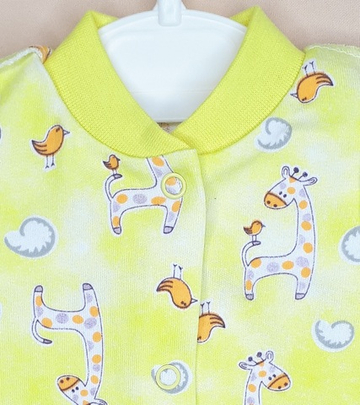 Боди Жирафики 2 (жёлтый)