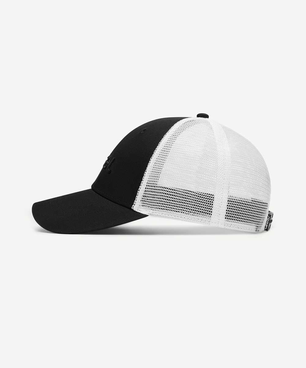 Бейсболка JOGEL Essential Mesh Cap, черный/белый