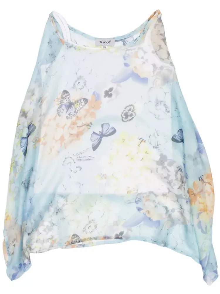 Блуза REMIX с бабочками