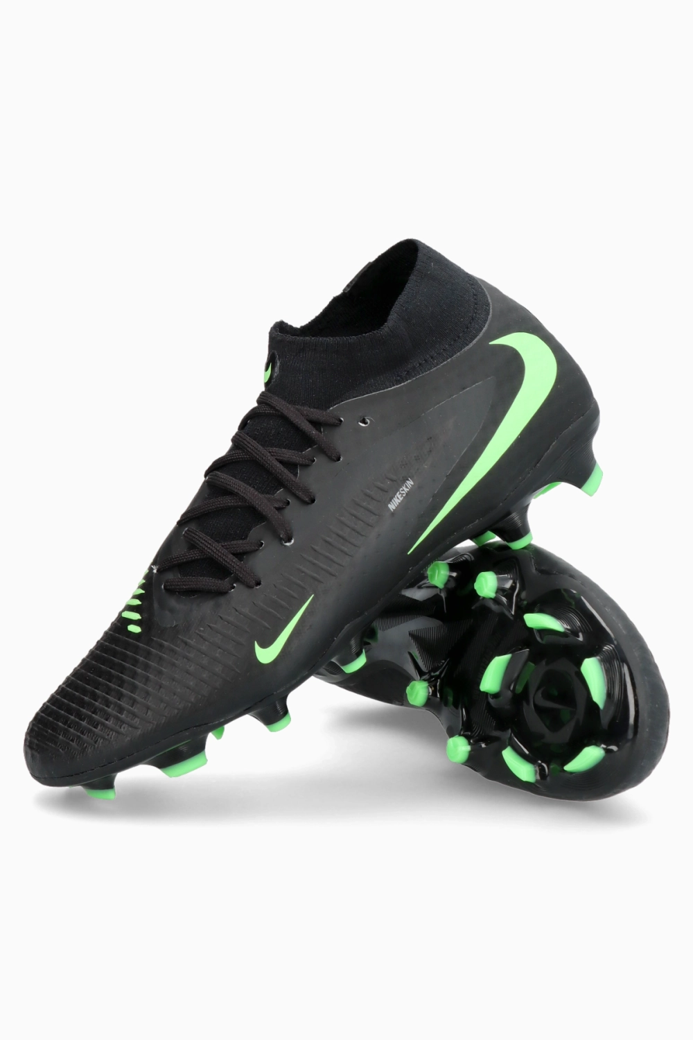 Бутсы Nike Phantom 6 High Academy FG/MG - черный