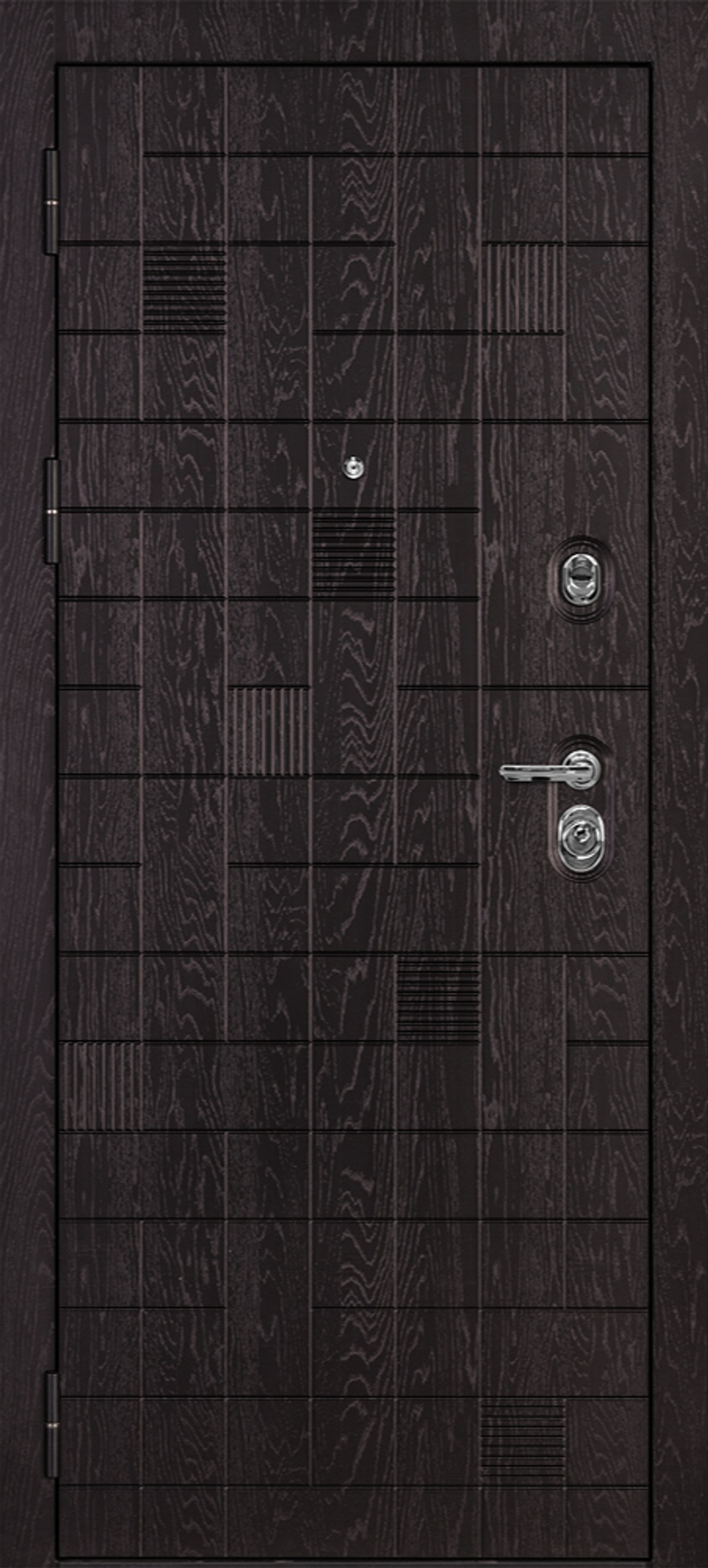 Металлическая входная дверь в квартиру с МДФ покрытием - 1008