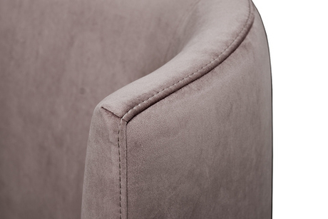 Кровать Сиена(Siena) без мех.велюр коричневый Colt1012-ROSKOR 199x222x116см Garda Decor