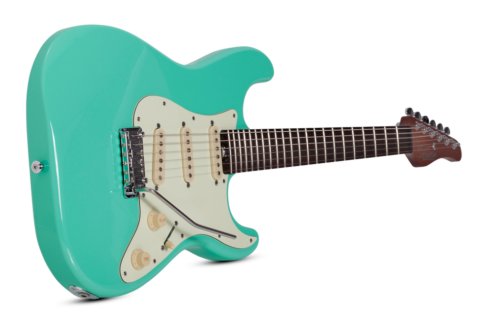 Schecter NICK JOHNSTON TRAD-SSS ATOMIC GREEN