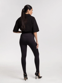 Лосины со штрипками DEW, черный