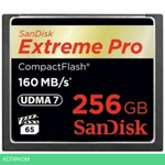Карта памяти SanDisk Extreme Pro CompactFlash 256GB (SDCFXPS-256G-X46)