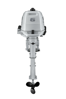 4х-тактный лодочный мотор SUZUKI DF6AS. белый