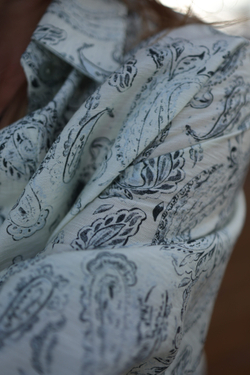 Рубашка реглан "Пейсли"