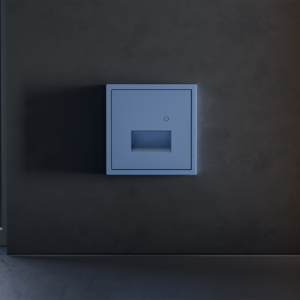 Накладка для подсветки светодиодной с датчиком, S70 (деним)