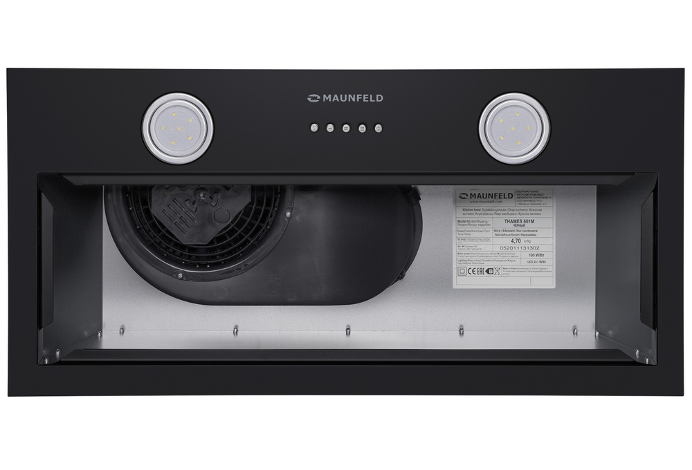 Кухонная вытяжка MAUNFELD THAMES 601M черный фото 5