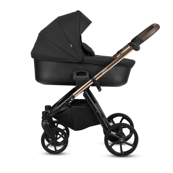 Коляска 2 в 1 Tutis Leo 3+ Black