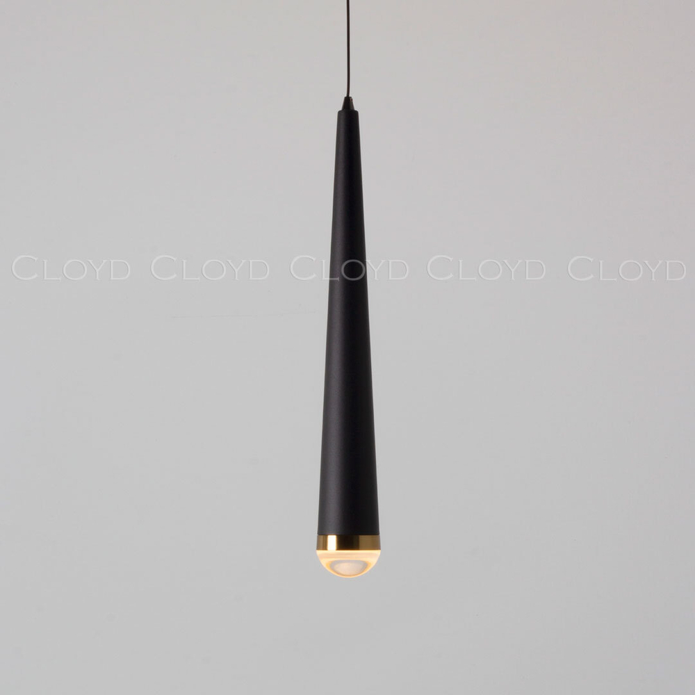 Подвесной светильник Cloyd MILVUS-A P1 / черный (арт.11145)