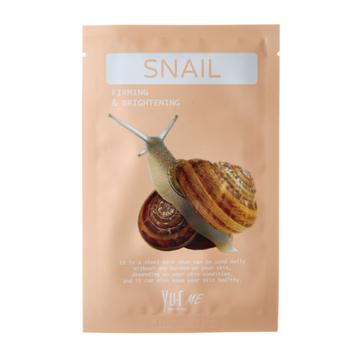 YU.R ME Тканевая маска для лица с фильтратом улиточного секрета | YU.R ME Snail Sheet Mask