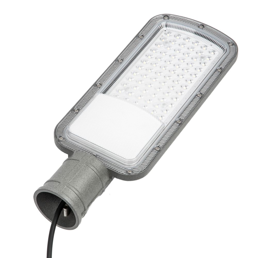 ULV-Q611 50W-6500K IP65 GREY Светильник светодиодный уличный консольный. Дневной свет 6500К. Угол 60-90 градусов. TM Volpe