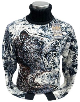 p-p 54-58. Pulltonic из шерсти и кашемира "Хозяин Тайги". BATAL. BEST