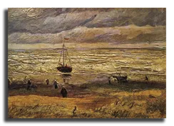 Репродукция "Ван Гог - Вид на море у Схевенингена"
