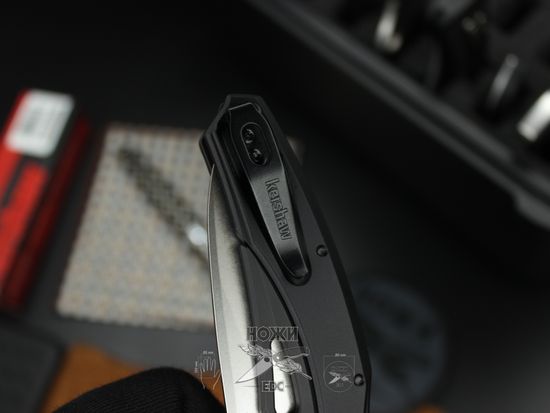 Складной нож KERSHAW Bareknuckle 7777BLKSW c клинком из стали CPM-20CV, рукоять алюминий