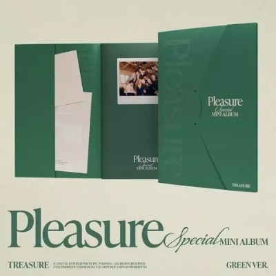 Альбом TREASURE - PLEASURE [Green ver.]