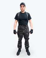 Костюм горка 5 Черный Нато Лето