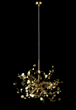 Подвесной светильник Crystal Lux GARDEN SP3 D400 GOLD