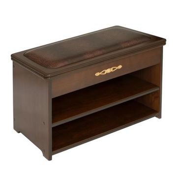 Обувница Leset "Патриция" Орех/Крокодил-орех