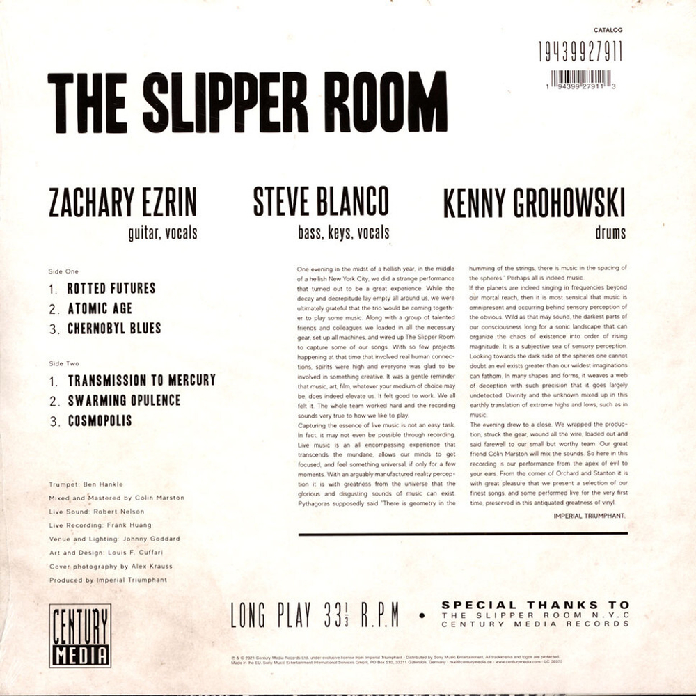 Imperial Triumphant An Evening With Imperial Triumphant