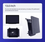 Магнитола для VW Touareg 2 NF 2010-2018 (RCD550, поддержка подогревов) - Teyes CC3-2K-360 монитор 13" 2K QLED на Android 10, 6Гб+128Гб, CarPlay, 4G SIM-слот, 4 камеры в комплекте