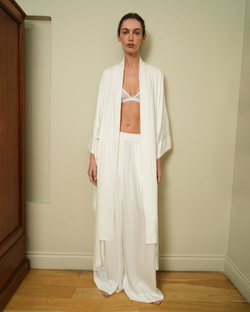 Брюки молочные женские