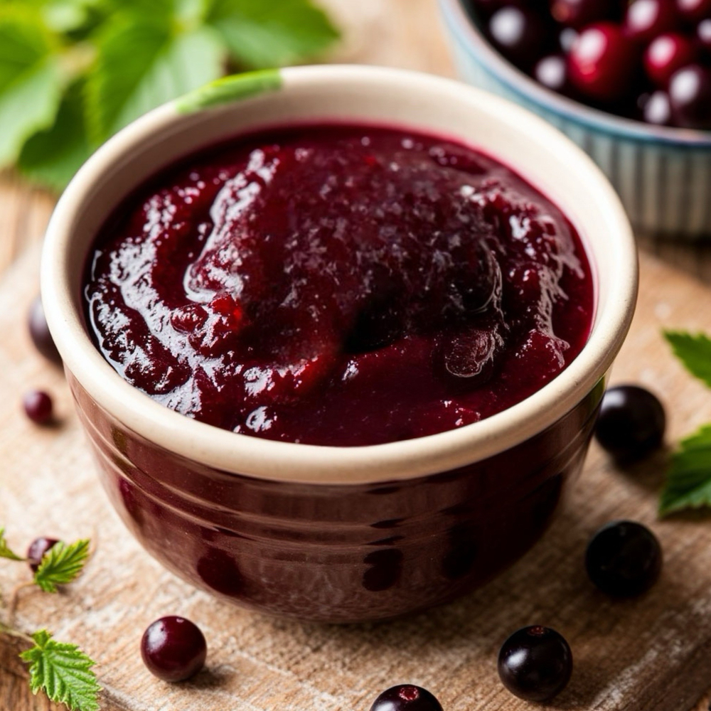 Пюре замороженное Черная смородина «Dolce Primavera» 1 кг