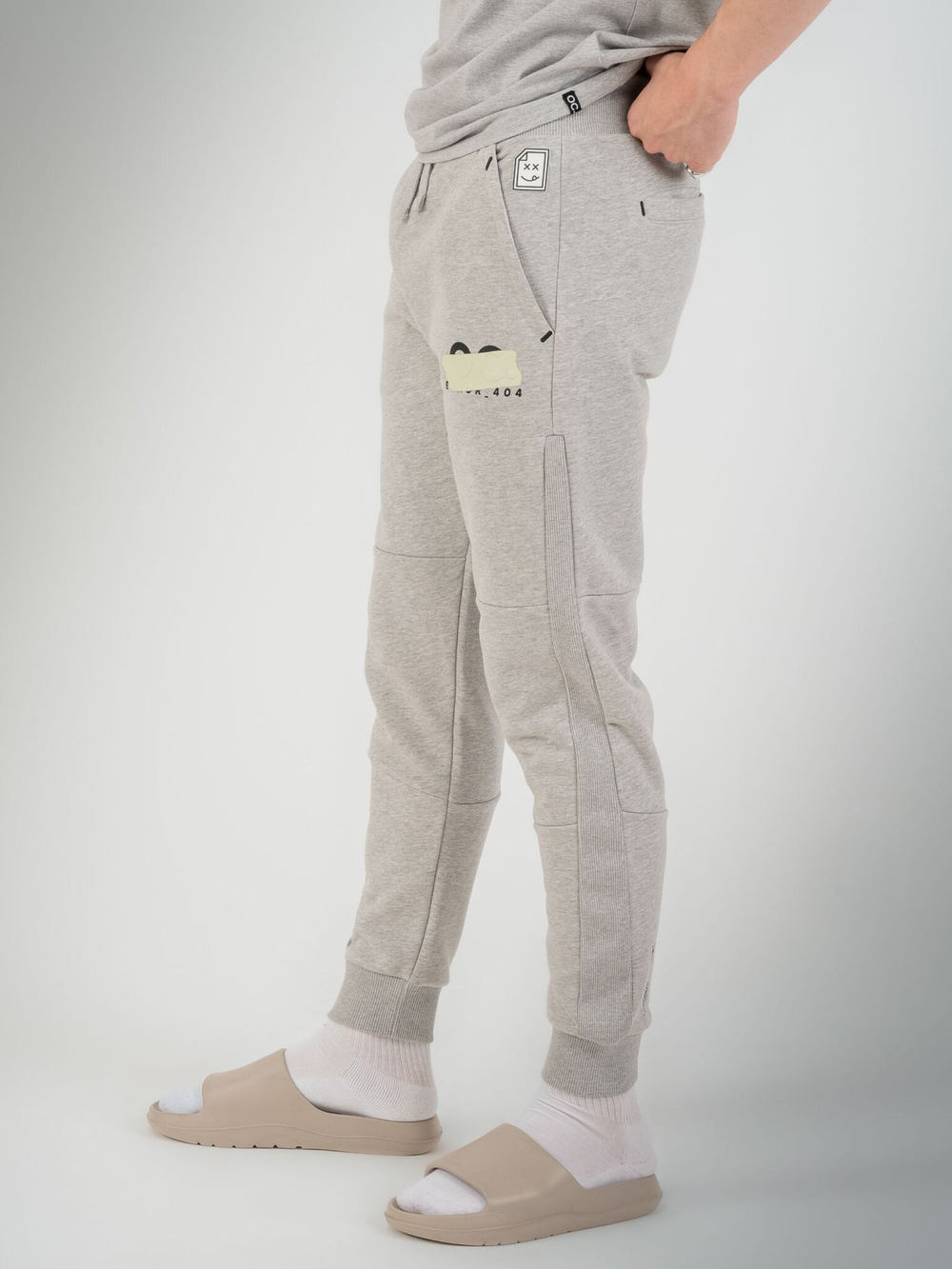 Спортивные штаны мужские ORIGINAL CREATOR, ERROR_404 JOGGERS, Серый