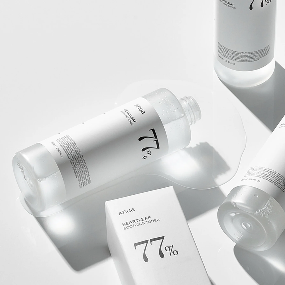 Балансирующий тонер на основе хауттюйнии ANUA Heartleaf 77% Soothing Toner
