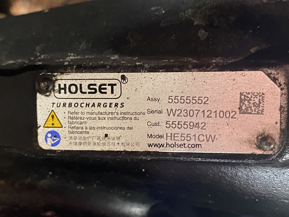 Двигатель в сборе ISZ520 52 Cummins Euro-5 2023г.