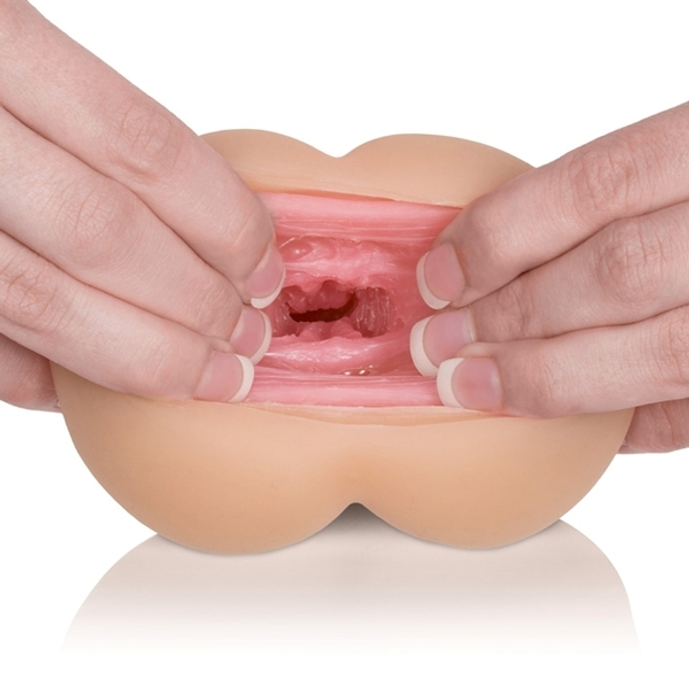 Мастурбатор-анус VIVID RAW ASS BANGER с вибрацией (Цвет: телесный)