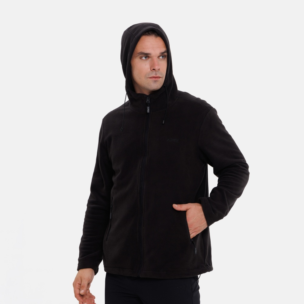 Кофта флисовая MALLA HOODIE APEX Black
