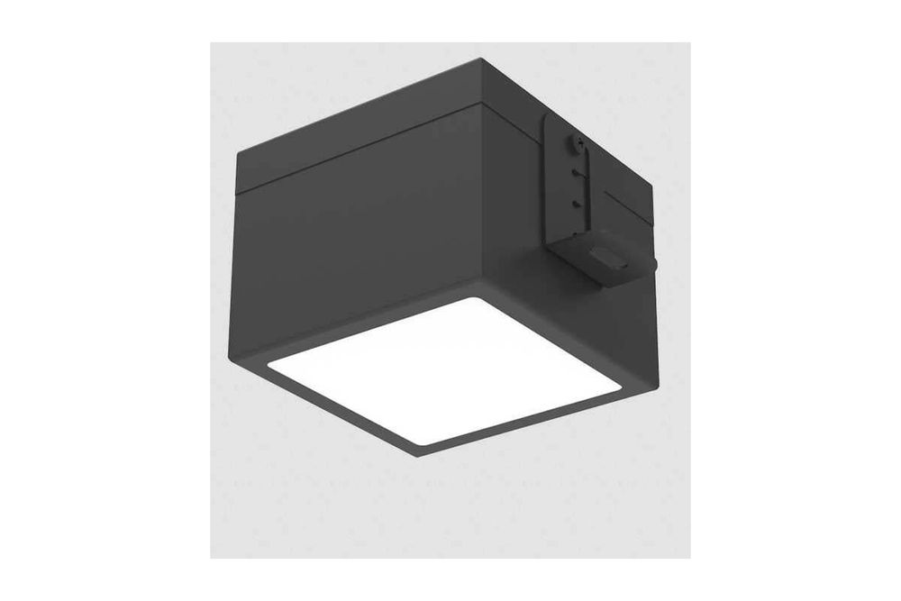 Светильник LED DL-Grill CRI90 для потолка Грильято 100х100мм 15Вт 4000К 90х90х160мм RAL9005 черный муар VARTON