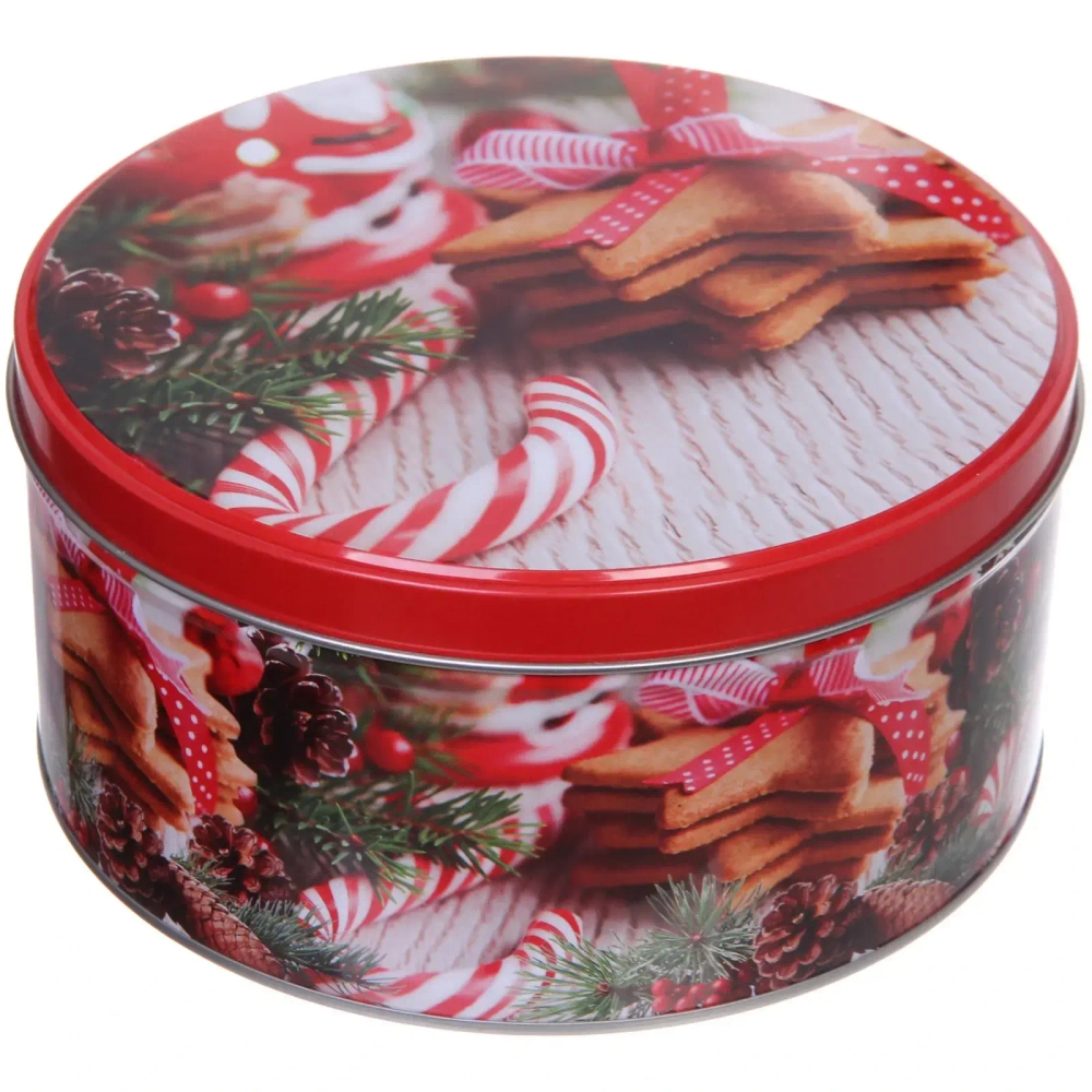 Банка жестяная «Пряничное чудо» 1500мл, 16,5*7,5см