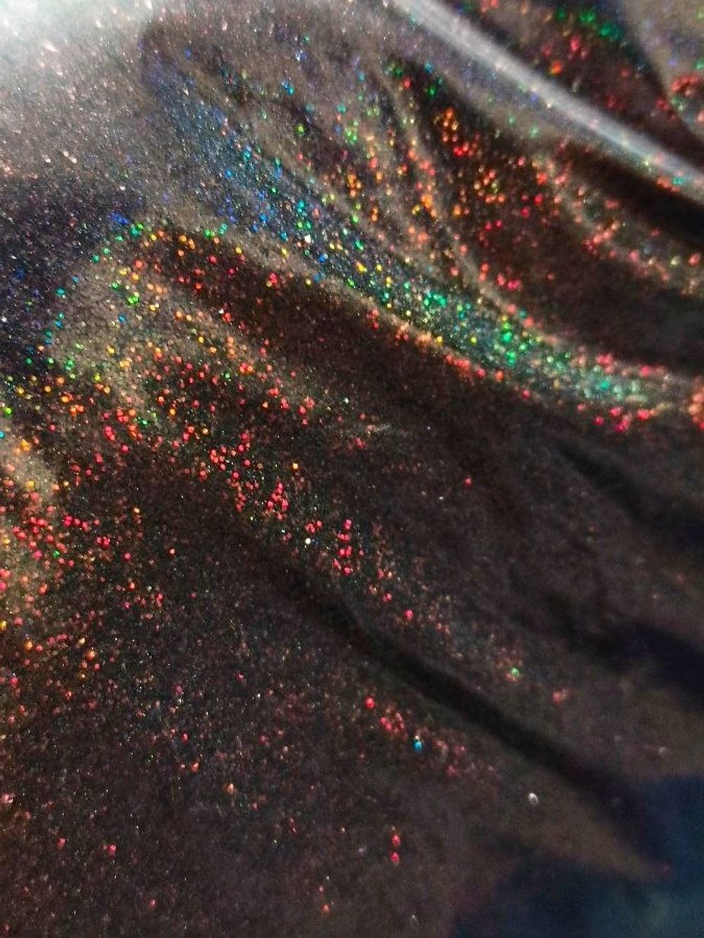 Блёстки Глиттеры 809-1.0мм - Шоколадный голографик - универсальные