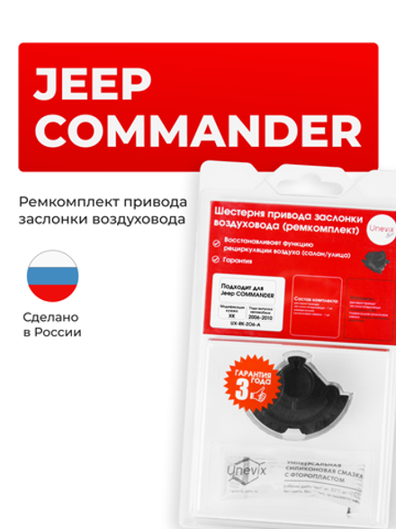 Шестерня привода заслонки воздуховода (ремкомплект) Jeep COMMANDER [Кузов: XK] 2006-2010