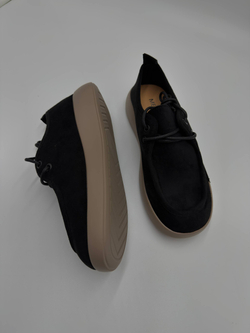 Туфли женские экокожа арт. 844-1 цвет "чёрный"