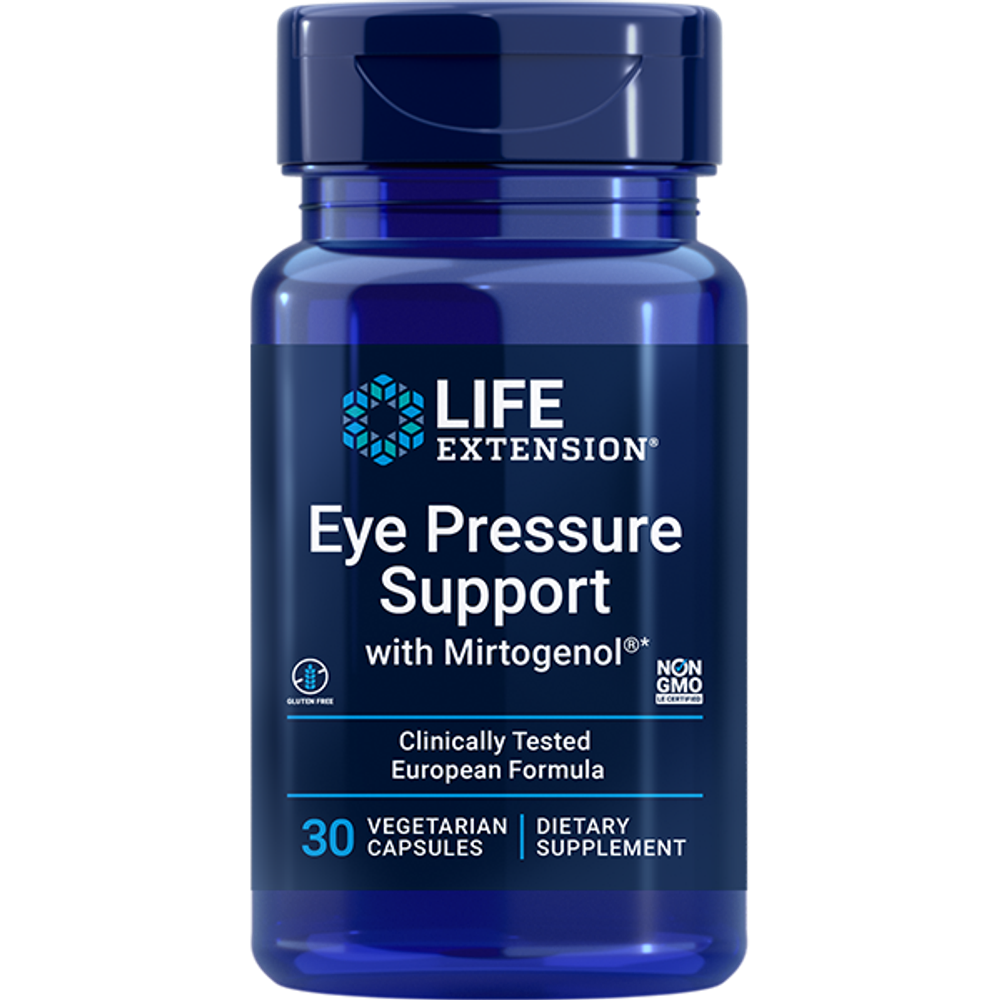 Eye Pressure Support with Mirtogenol® 30 капсул Life Extension
